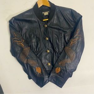 Vintage Leather Begedor jacket
